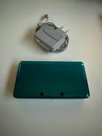 Nintendo 3DS Aqua + oplader, Ophalen of Verzenden, Zo goed als nieuw, 3DS