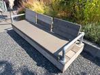 Leuke steigerhouten tuinbank (loungebank), Ophalen, Gebruikt, Hout