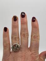 B230 Prachtige zilveren ring leeuw (verstelbaar), Sieraden, Tassen en Uiterlijk, Antieke sieraden, Ophalen of Verzenden, Zilver