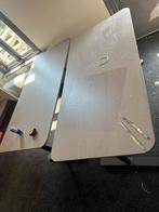 Kantoor set 2x tafel 2x kast met slot, Ophalen of Verzenden