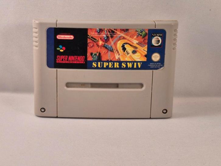 Super Swiv - SNES Game, Spelcomputers en Games, Games | Nintendo Super NES, Gebruikt, Shooter, 2 spelers, Vanaf 7 jaar, Ophalen of Verzenden