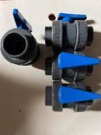 Effast nieuw kogel kraan 4 kogelkranen 63 mm beschikbaar voor biedingen