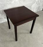 Horeca Tafels 70x70 Donkerbruin, Ophalen, 75 cm of meer, 60 cm of meer, Rechthoekig