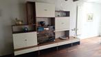 Wandkast - houtlook, Huis en Inrichting, Kasten | Wandmeubels, Ophalen, Gebruikt, 25 tot 50 cm, Met deur(en)