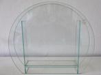 Bulo Design Lelystad Abstracte vaas schaal 1986 glas glazen, Ophalen of Verzenden
