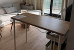 Bureau/Eettafel Lagkapten/Olov IKEA 120x60 poten verstelbaar, Huis en Inrichting, Bureaus, Zo goed als nieuw, Stabureau, Ophalen