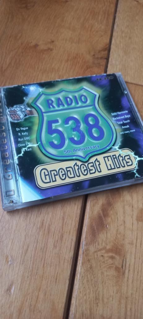 2 CD set - Radio 538 greatest hits, Cd's en Dvd's, Cd's | Pop, Zo goed als nieuw, 1980 tot 2000, Ophalen of Verzenden