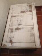 SALONTAFEL 4 LADES HARDHOUT -50% KORTING coffeetable Flamant, Ophalen, Gielen, Zo goed als nieuw, Info@houseofcoco.nl