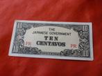 Filipijnen - Japanese Government WW2 - ten centavos PR 1942, Postzegels en Munten, Bankbiljetten | Azië, Ophalen of Verzenden