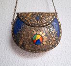 Mozaiek ingelegd, metalen handtas, Ophalen of Verzenden, Overige materialen, Broche