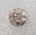 5 cent 1822 U, Postzegels en Munten, Munten | Nederland, Koning Willem I, Zilver, Losse munt, 5 cent