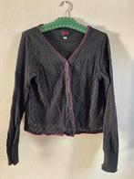 Tante Betsy vestje/ cardigan ZWART, Ophalen of Verzenden, Gedragen, Maat 38/40 (M), Zwart