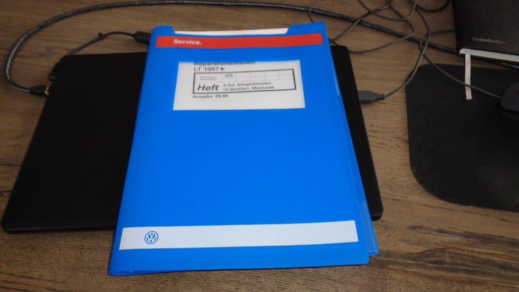 WerkplHandboek VW  LT  ,  4 CILINDER INSPUITMOTOR, Verzenden, Nieuw, Volkswagen