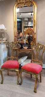 2 antieke victoriaanse stoeltjes, Antiek en Kunst, Antiek | Meubels | Stoelen en Banken, Ophalen of Verzenden