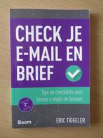 boek CHECK JE E-MAIL EN BRIEF, Ophalen, Zo goed als nieuw