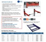 Gebruikt ZGAN pallet lade 8x euro pallet maat 500 kg € 300,-, Ophalen of Verzenden