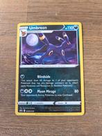 Umbreon Pokémon Kaart - Sword & Shield, Ophalen of Verzenden, Zo goed als nieuw, Losse kaart