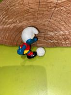 Smurfen voetbal smurf rood shirt, Ophalen of Verzenden, Zo goed als nieuw, Verschillende Smurfen