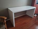 Wit bureau - IKEA Malm, Huis en Inrichting, Ophalen, Zo goed als nieuw, Bureau