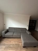 Taupe hoekbank in goede staat, Huis en Inrichting, Banken | Bankstellen, 250 tot 300 cm, Hoekbank, 75 tot 100 cm, Ophalen of Verzenden