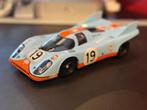 Porsche 917K Gulf Racing Norev 1:18 in doos, Hobby en Vrije tijd, Ophalen of Verzenden, Zo goed als nieuw, Auto, Norev