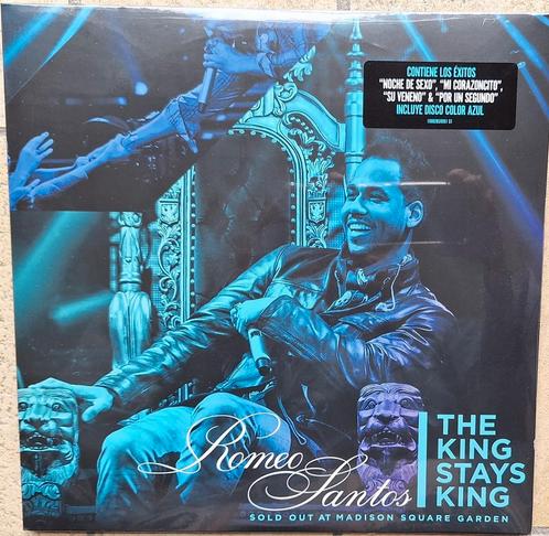Romeo Santos - King Stays King Live Madison Square (LP), Cd's en Dvd's, Vinyl | Latin en Salsa, Nieuw in verpakking, 12 inch, Ophalen of Verzenden
