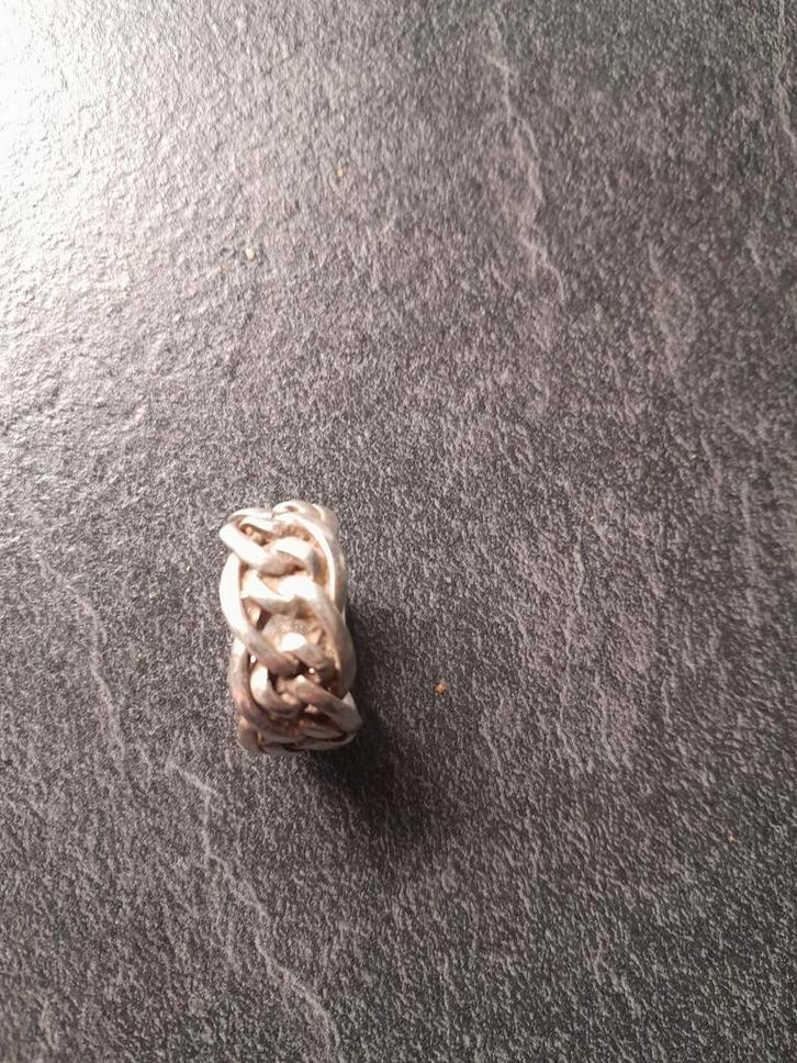 Buddha to Buddha Zilveren Ring nathalie- Maat 18, Sieraden, Tassen en Uiterlijk, Ringen, Zo goed als nieuw, Dame of Heer, 17 tot 18