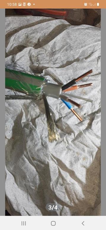 Draka grondkabel met mantel 44 meter beschikbaar voor biedingen