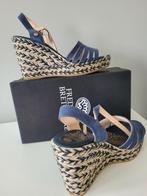 fred de la Bretoniere  Denim suède espadrille  mt 40 NIEUW., Ophalen of Verzenden, Zo goed als nieuw, Blauw