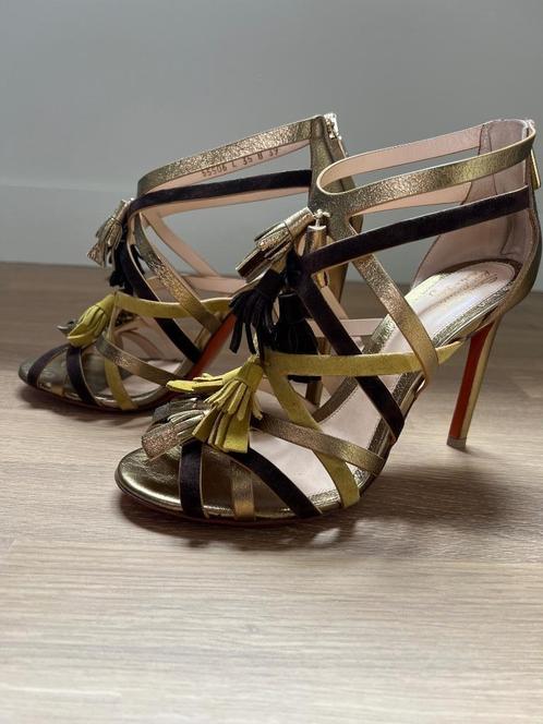 Santoni high heels sandalen NIEUW, Kleding | Dames, Schoenen, Nieuw, Sandalen of Muiltjes, Verzenden