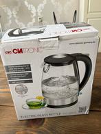 Clatronic Glazen Waterkoker, 1 tot 2 liter, Ophalen, Nieuw, Draadloos