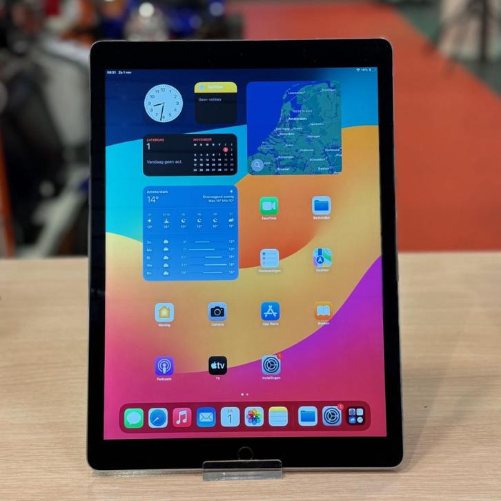Apple iPad Pro 12.9 2017 256GB Wifi & 4G B-grade, Computers en Software, Apple iPads, Zo goed als nieuw