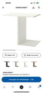 Pax komplement verdeler en uittrekbare broekhanger in wit, Ophalen, Zo goed als nieuw, 50 tot 75 cm, 200 cm of meer