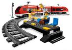 LEGO 7938 Rode Passasierstrein + klein perron CITY Met doos, Gebruikt, Lego, Ophalen of Verzenden, Handelskade 56a