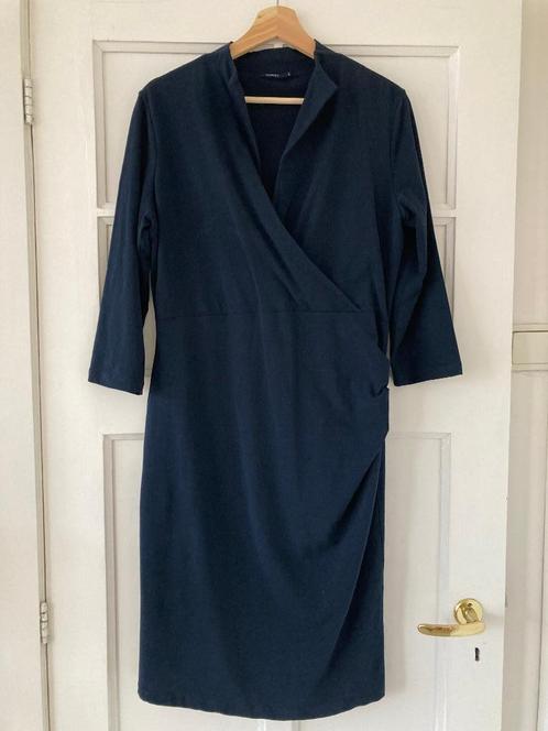 Midi jurk Purdey maat L - als nieuw, Kleding | Dames, Jurken, Zo goed als nieuw, Maat 38/40 (M), Blauw, Onder de knie, Ophalen of Verzenden