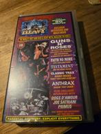 Hard 'N Heavy VHS - Guns N' Roses, Faith No More, Vanaf 16 jaar, Ophalen of Verzenden, Gebruikt, Actie en Avontuur