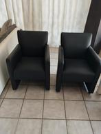 Enzo Luca leren stoelen, Huis en Inrichting, Ophalen, Gebruikt, Twee