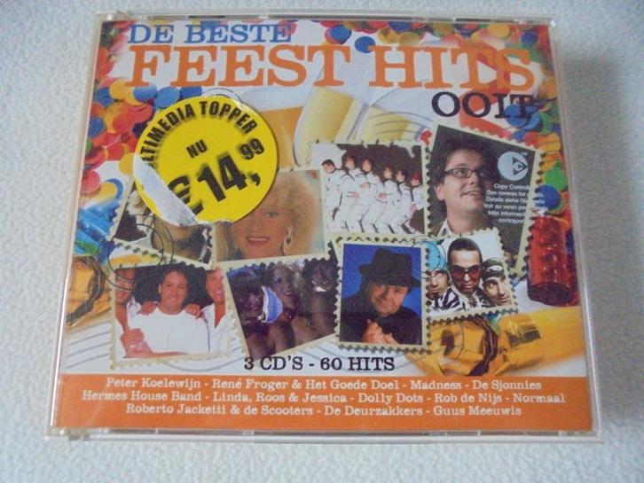 CD De Beste Feest hits ooit, Cd's en Dvd's, Cd's | Verzamelalbums, Zo goed als nieuw, Overige genres, Ophalen of Verzenden