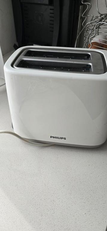Philips Broodrooster - Wit beschikbaar voor biedingen