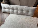 Groot Teddy bed kussen 180x50x20, Ophalen of Verzenden, Zo goed als nieuw, Wit
