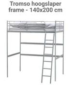 Hoogslaper 2 personen Ikea wit, Ophalen, Gebruikt, Hoogslaper, Eenpersoons