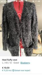 Zachte, zwarte vest, Kleding | Dames, Bodywarmers, Ophalen, Gedragen, Maat 42/44 (L), Zwart