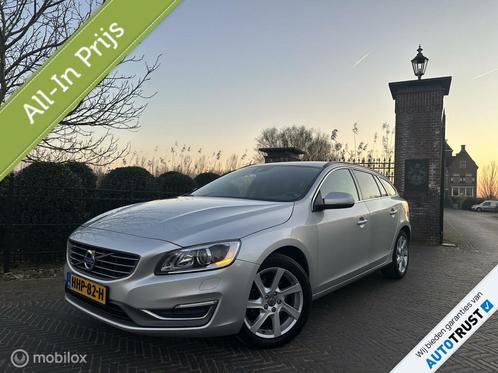 Volvo V60 1.6 T3 Momentum Trekhaak Cruise GARANTIE 12MND, Auto's, Volvo, Bedrijf, Te koop, V60, ABS, Airbags, Airconditioning