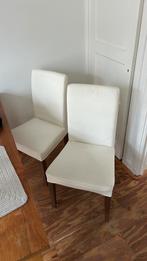 Ikea stoelen wit 4 stuks, Huis en Inrichting, Stoelen, Ophalen, Wit, Vier