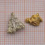 Goud & Zilver Nugget Kristaal uit Alaska Specimen, Ophalen of Verzenden, Goud