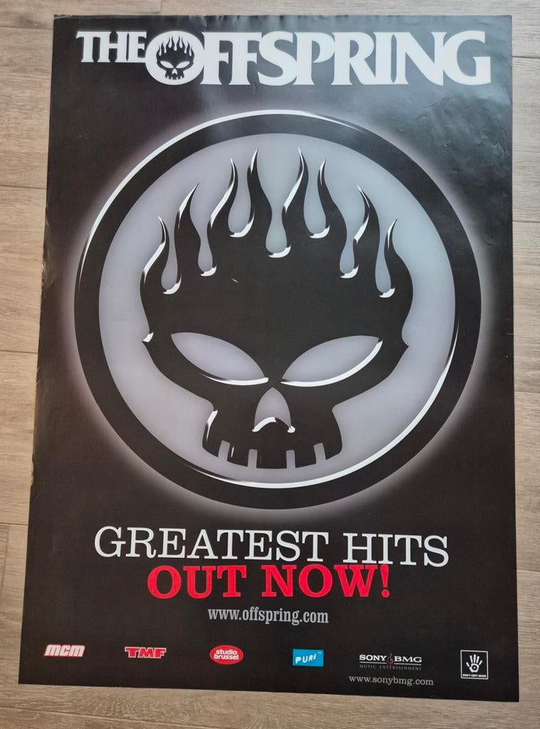 The Offspring - Greatest Hits Poster, Muziek en Instrumenten, Bladmuziek, Overige instrumenten, Ophalen of Verzenden, Zo goed als nieuw