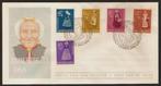 Nederland FDC E34 Zonder Adres, Klederdrachten 1958, Ophalen of Verzenden, Onbeschreven, Nederland