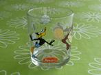 Glas Looney Tunes - Tweety - Daffy Duck - Taz - Penotti 2000, Overige typen, Looney Tunes, Ophalen of Verzenden, Zo goed als nieuw