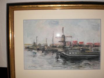 Evert Pieters 1856 -1932 + Echtheidscertificaat beschikbaar voor biedingen
