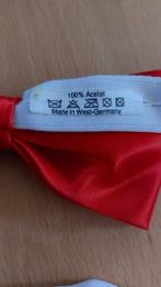 Te koop rood halsstrik, Kleding | Heren, Stropdassen, Ophalen of Verzenden, Zo goed als nieuw, Rood